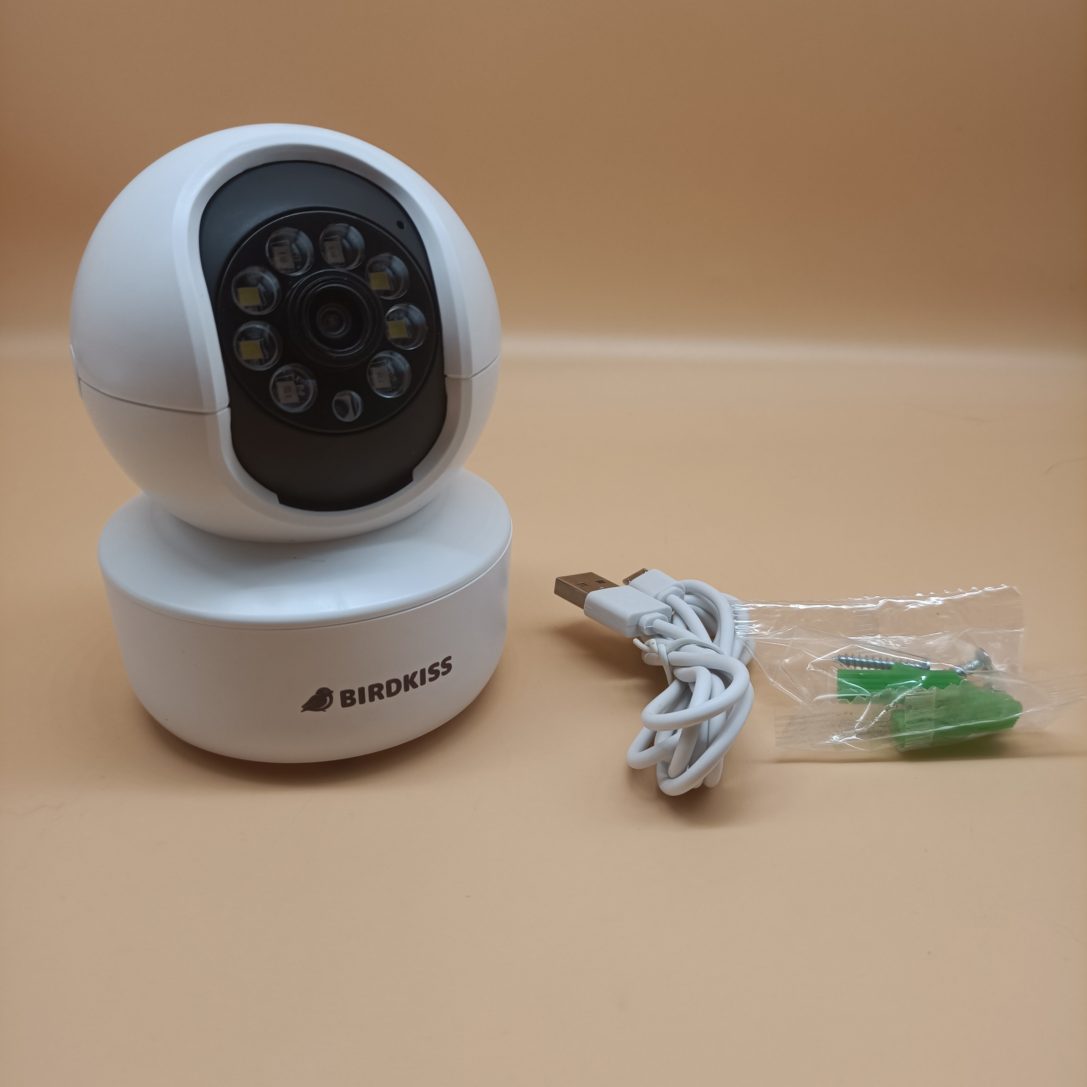 BIRDKISS Cameras for monitoring pets,High-definition camera remote real-time monitoring, all-round protection of pet health and safety