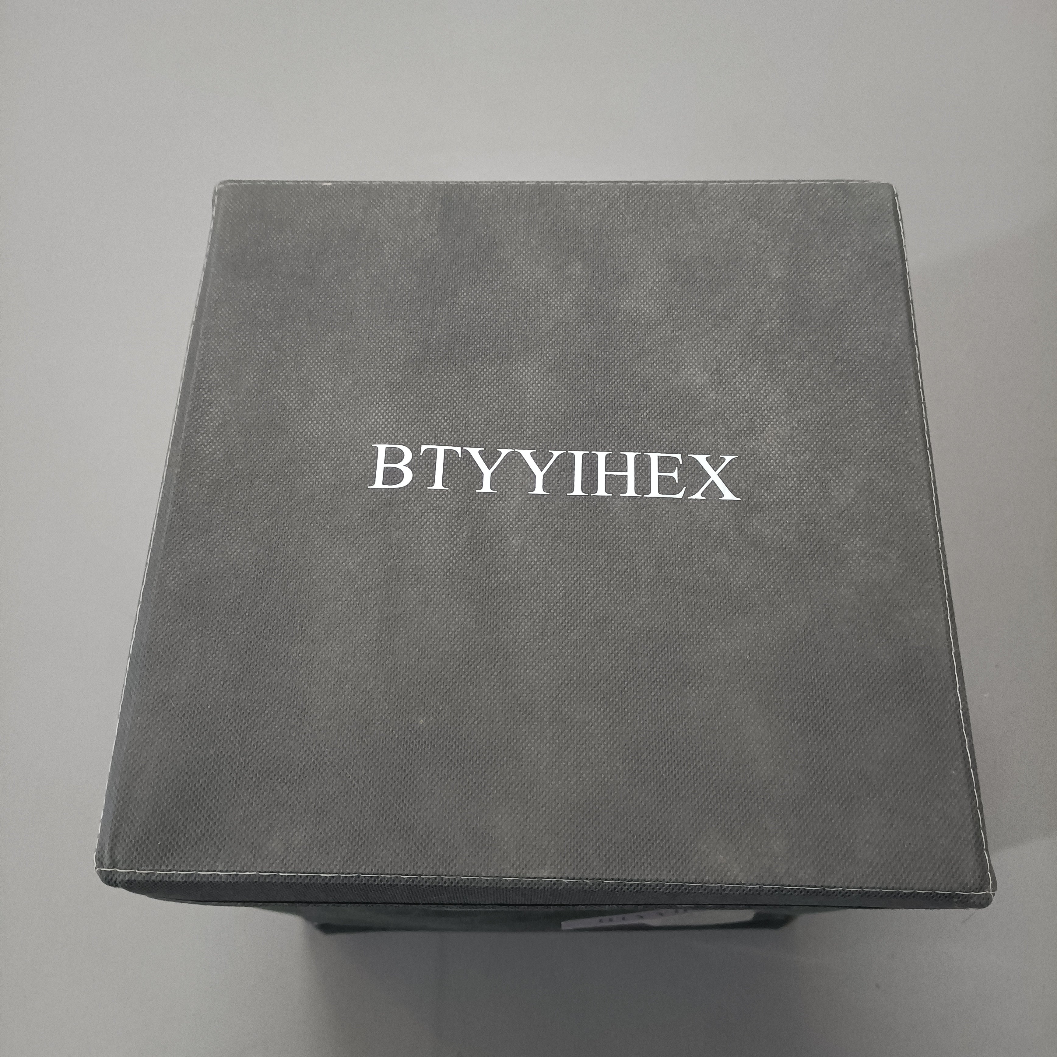 BTYYIHEX Non-metal fabric storage bin organizer,Collapsible Storage Boxes with Lids 1 Pack