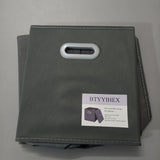 BTYYIHEX Non-metal fabric storage bin organizer,Collapsible Storage Boxes with Lids 1 Pack