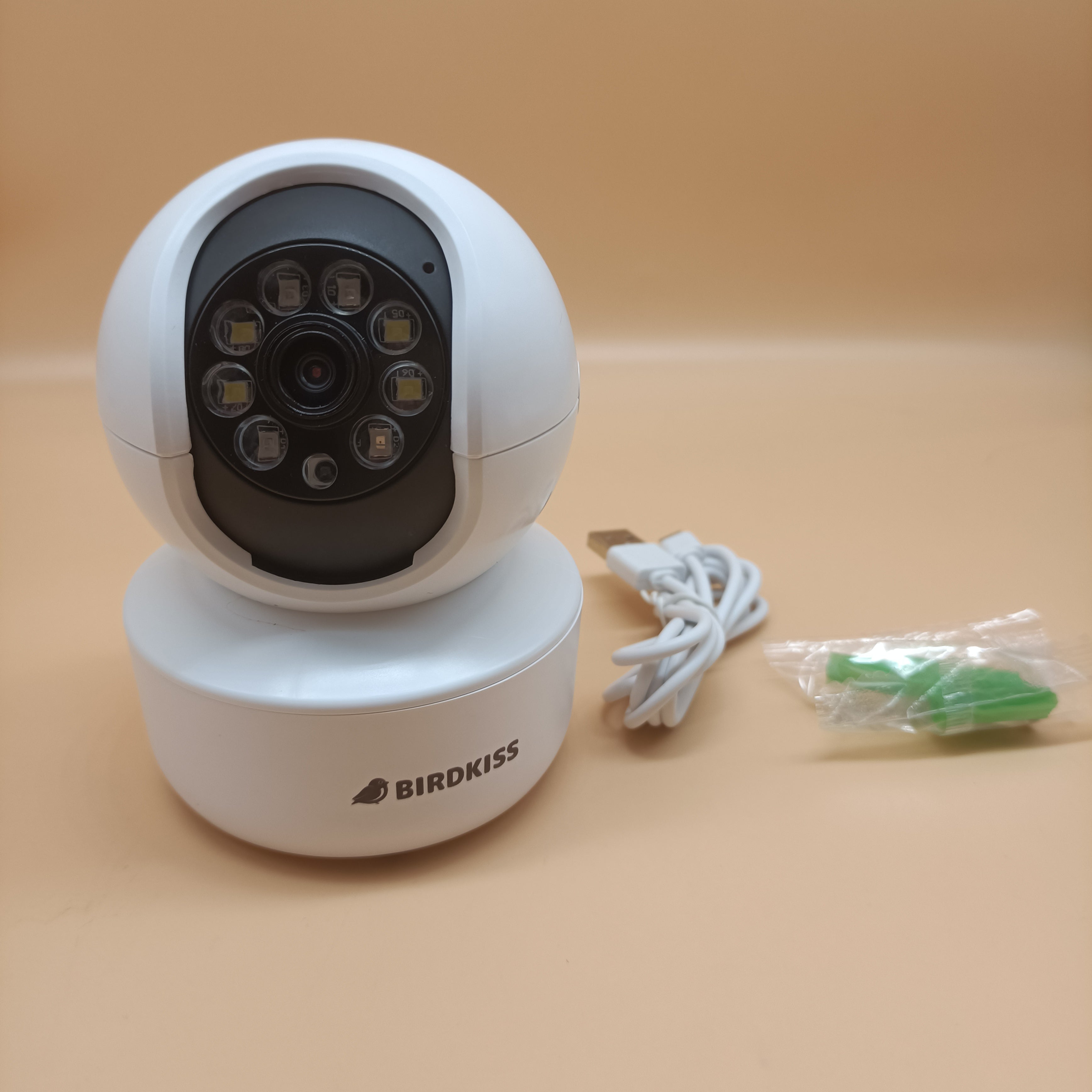 BIRDKISS Cameras for monitoring pets,High-definition camera remote real-time monitoring, all-round protection of pet health and safety