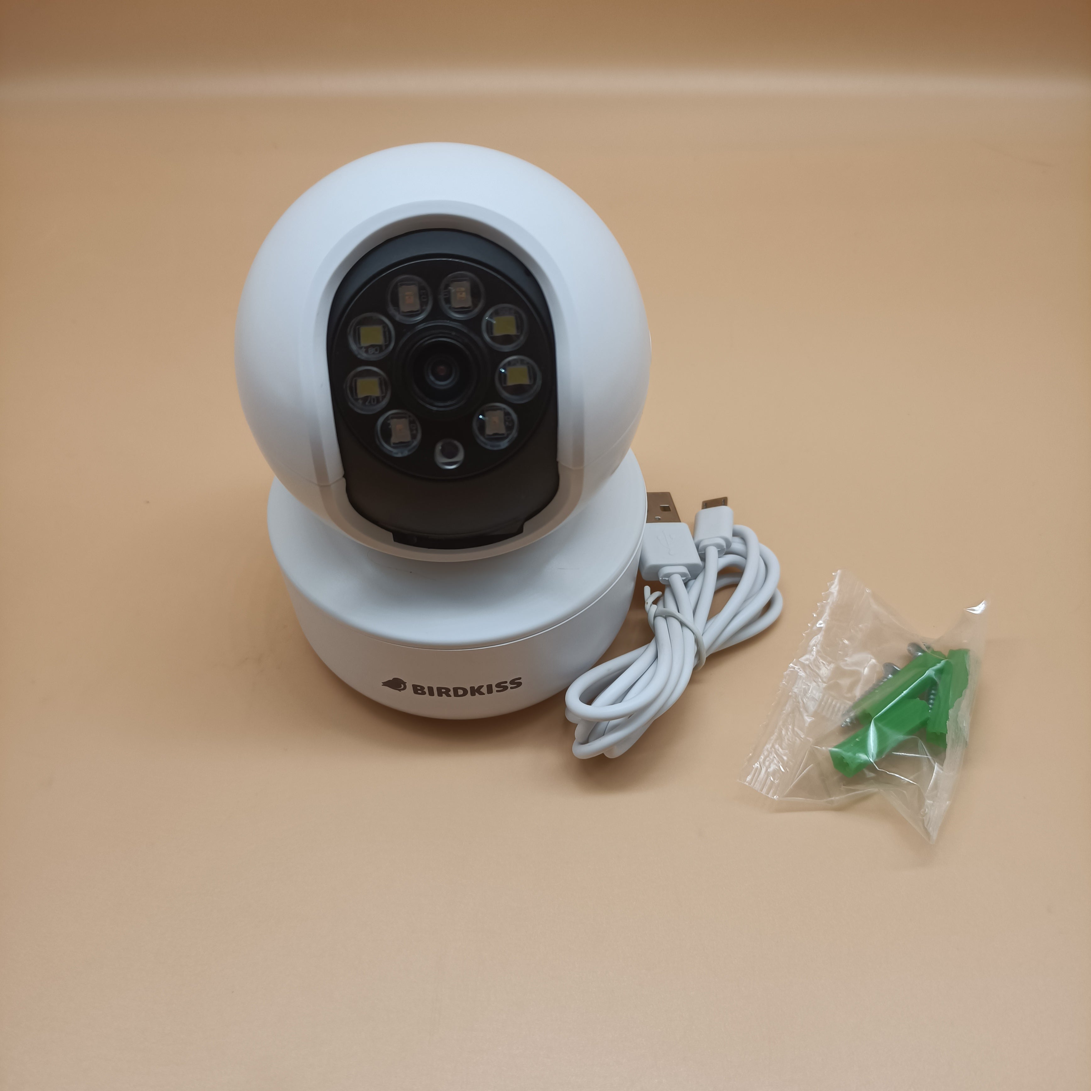 BIRDKISS Cameras for monitoring pets,High-definition camera remote real-time monitoring, all-round protection of pet health and safety