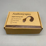 Audionyxpro Digital Hearing Aids, Medical-Grade TPE Ear Hook, Easy Operation, Dual Mode, Compact Design