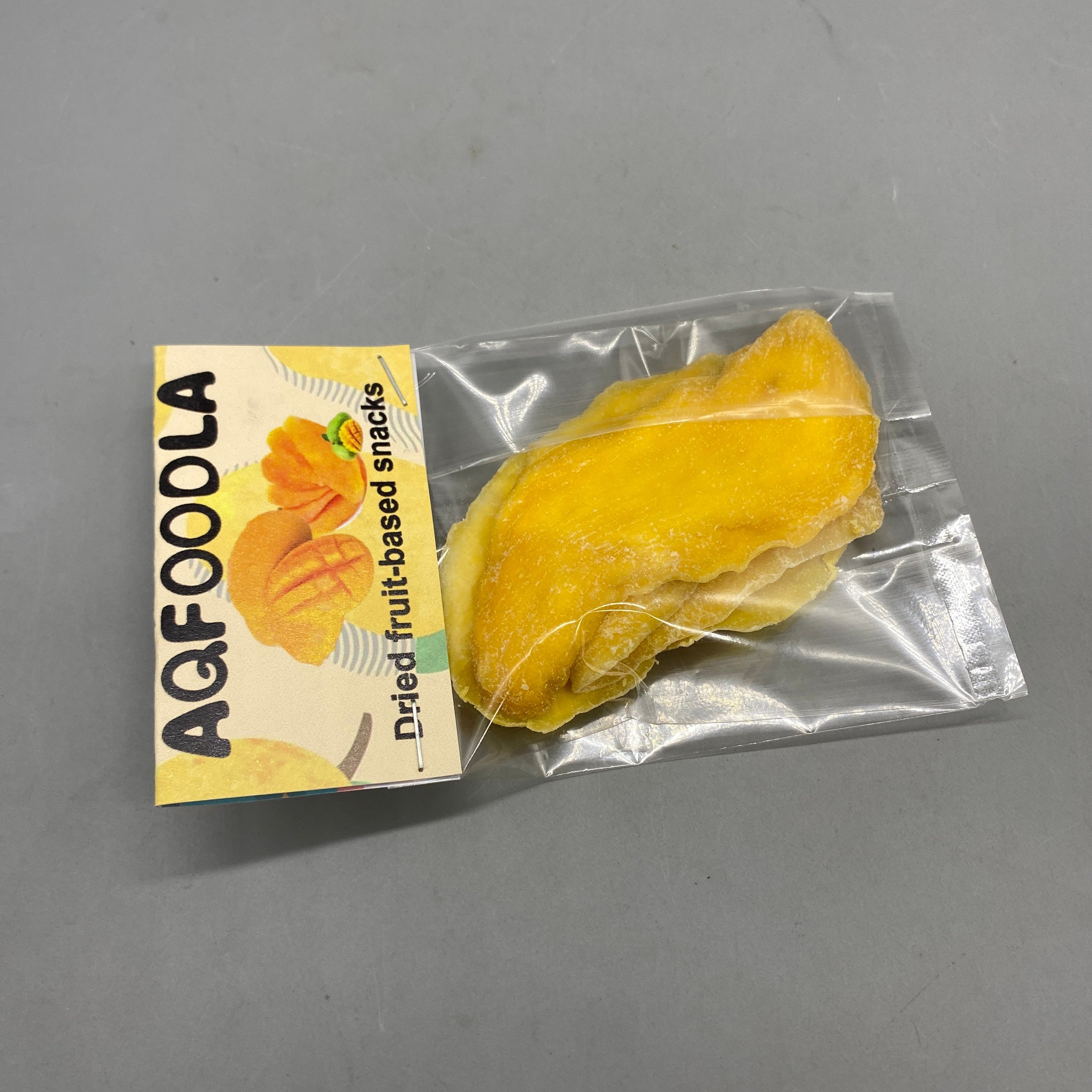 AQFOODLA Dried Fruit-Based Snacks, Thick-Cut Mango Slices, Freshly Picked, Juicy and Chewy, Rich Fruity Flavor