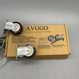AVGGO Furniture Casters of Metal 20-90 lbs Load Capacity Ideal for Bedside Tables, Flower Racks
