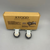 AVGGO Furniture Casters of Metal 20-90 lbs Load Capacity Ideal for Bedside Tables, Flower Racks