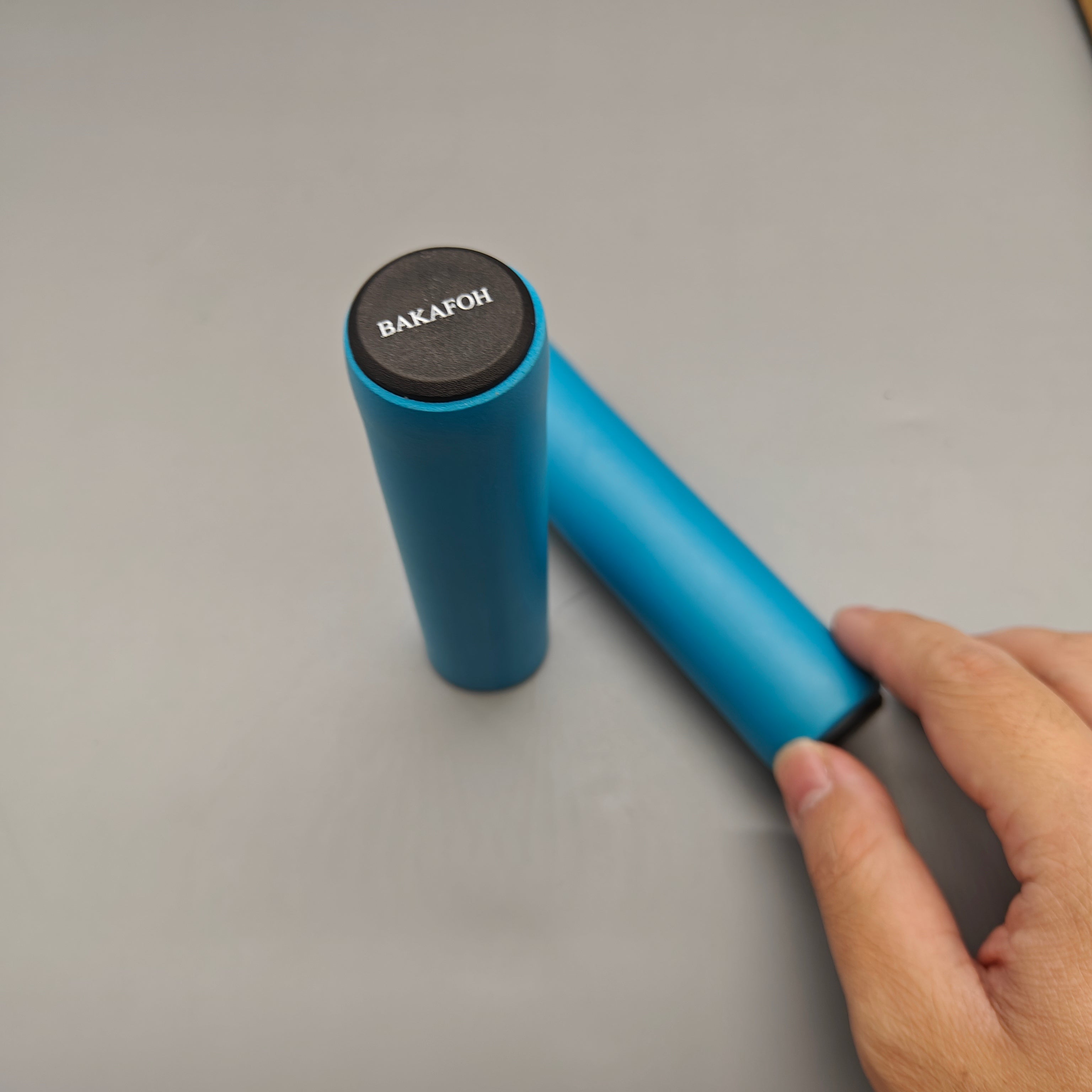 BAKAFOH Motorcycle Handlebar Grips - Comfortable, Breathable, and Non-Slip Sponge Material - Heat-Resistant, Sweat-Absorbent, Flexible Design - 30x26mm Size