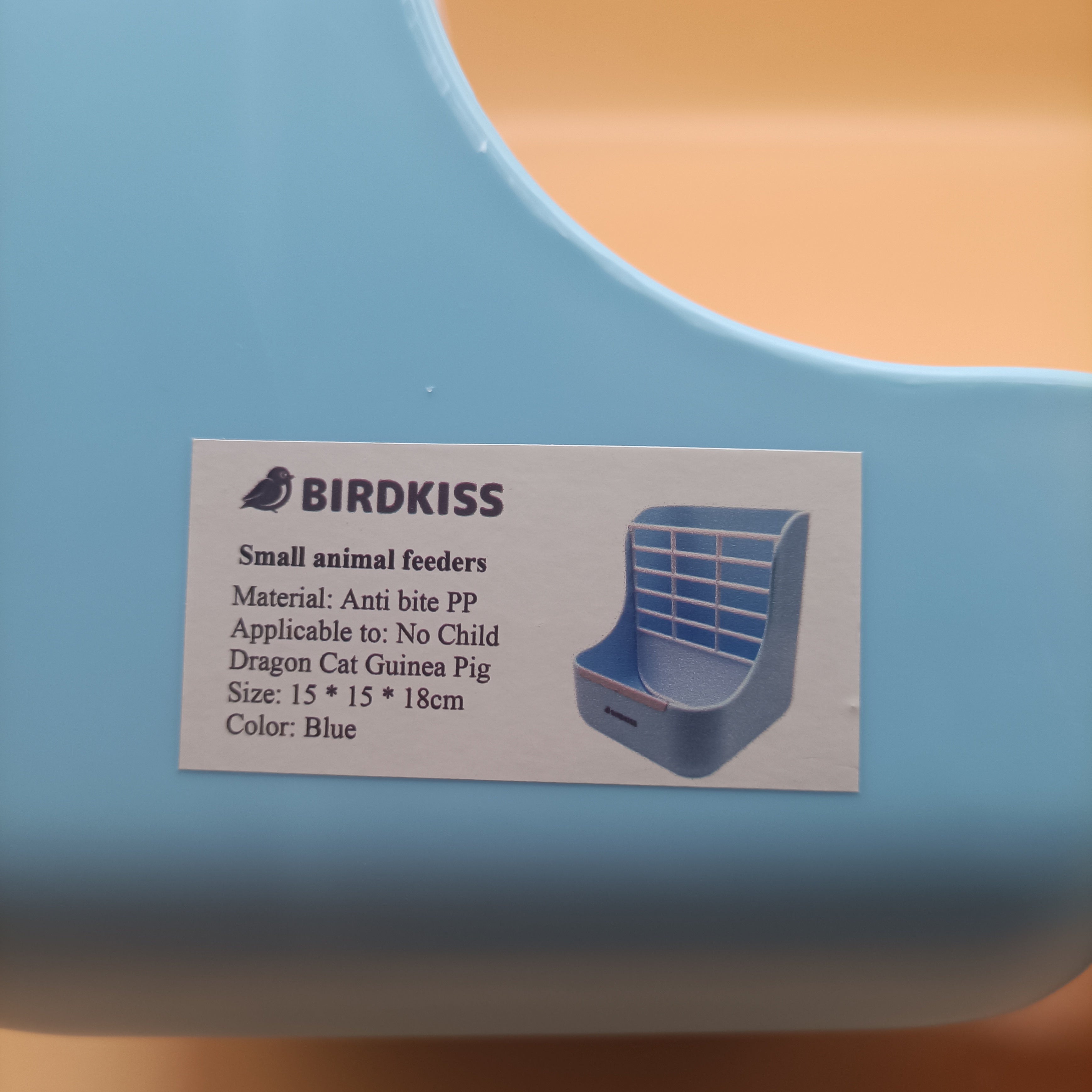 BIRDKISS Small animal feeders,Easy to install, suitable for a variety of small pets