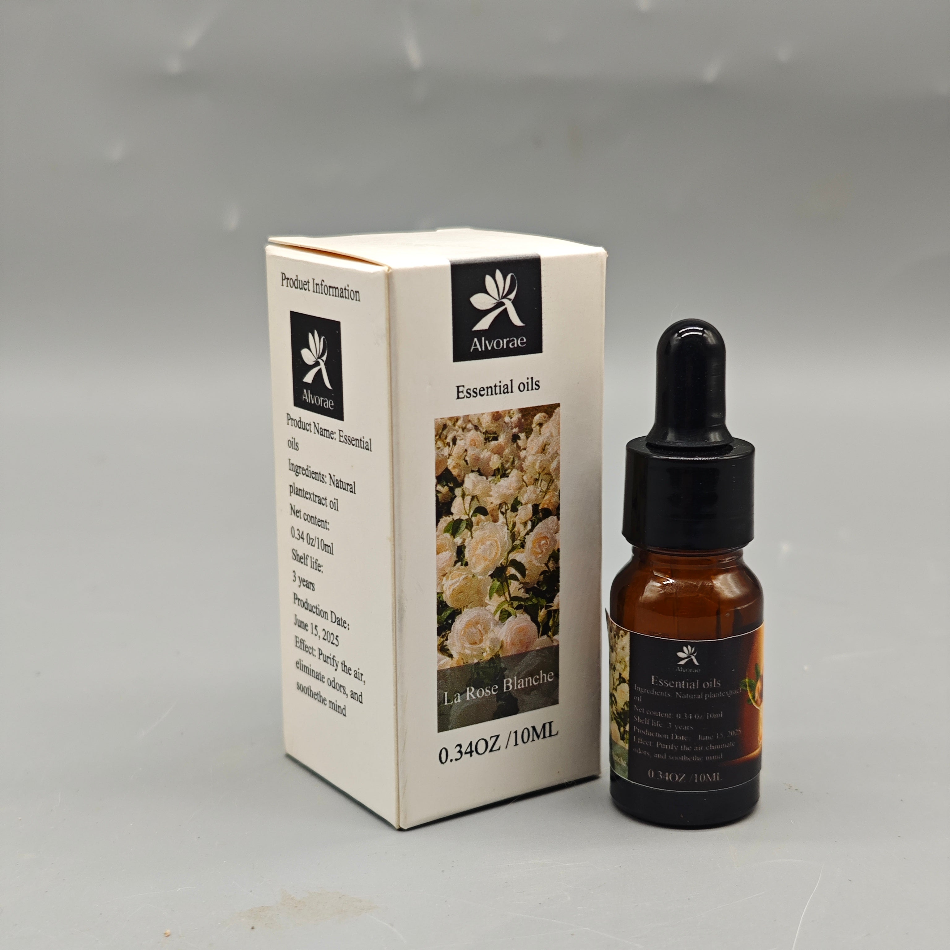 Alvorae Essential Oils, 100% Natural Plant Extract, 10ml Aromatherapy Oil, Air Purifying, Odor Eliminating, and Mind-Soothing Formula