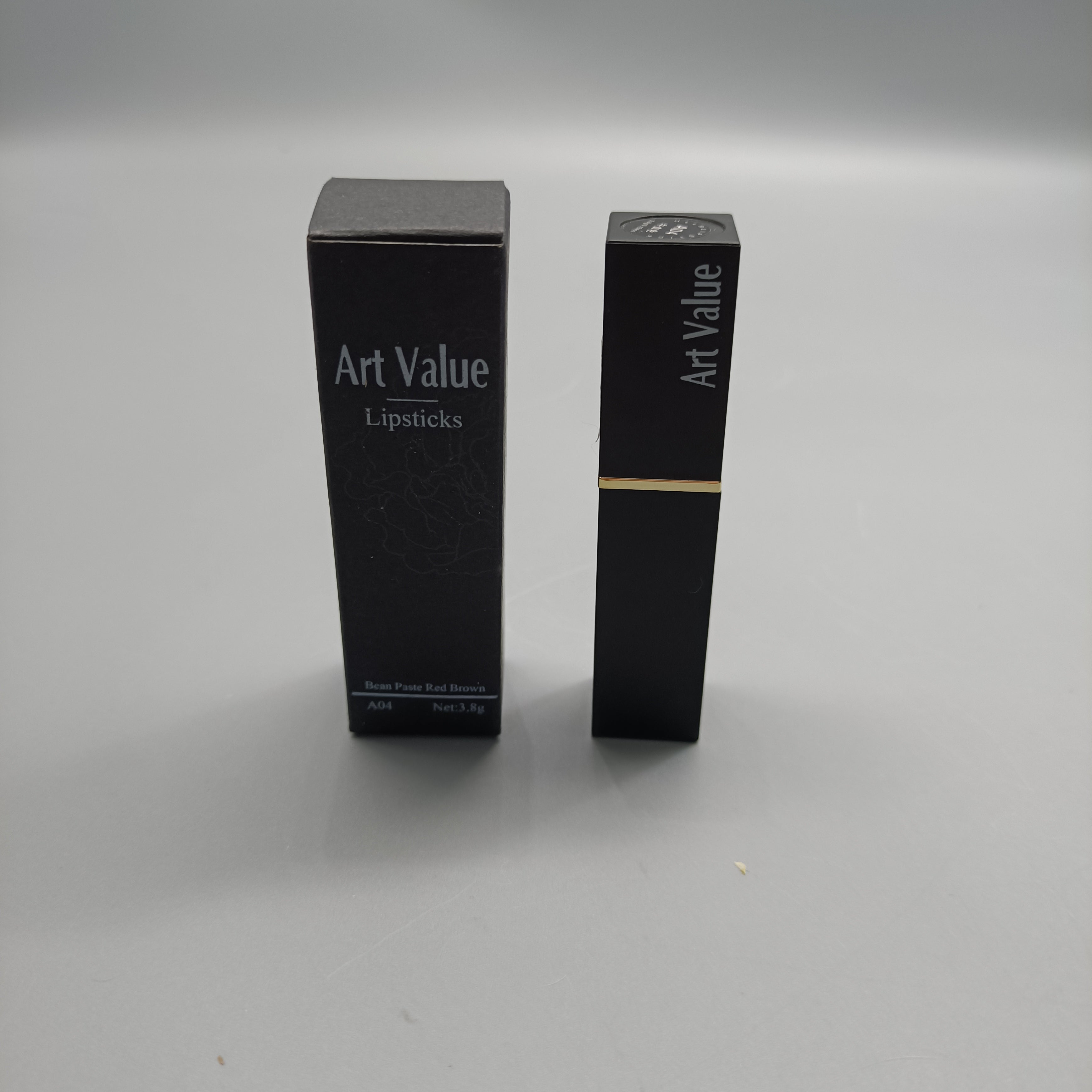 Art Value Lipstick - Bean Paste Red Brown (A04), Net 38g | Moisturizing Formula for All Skin Tones