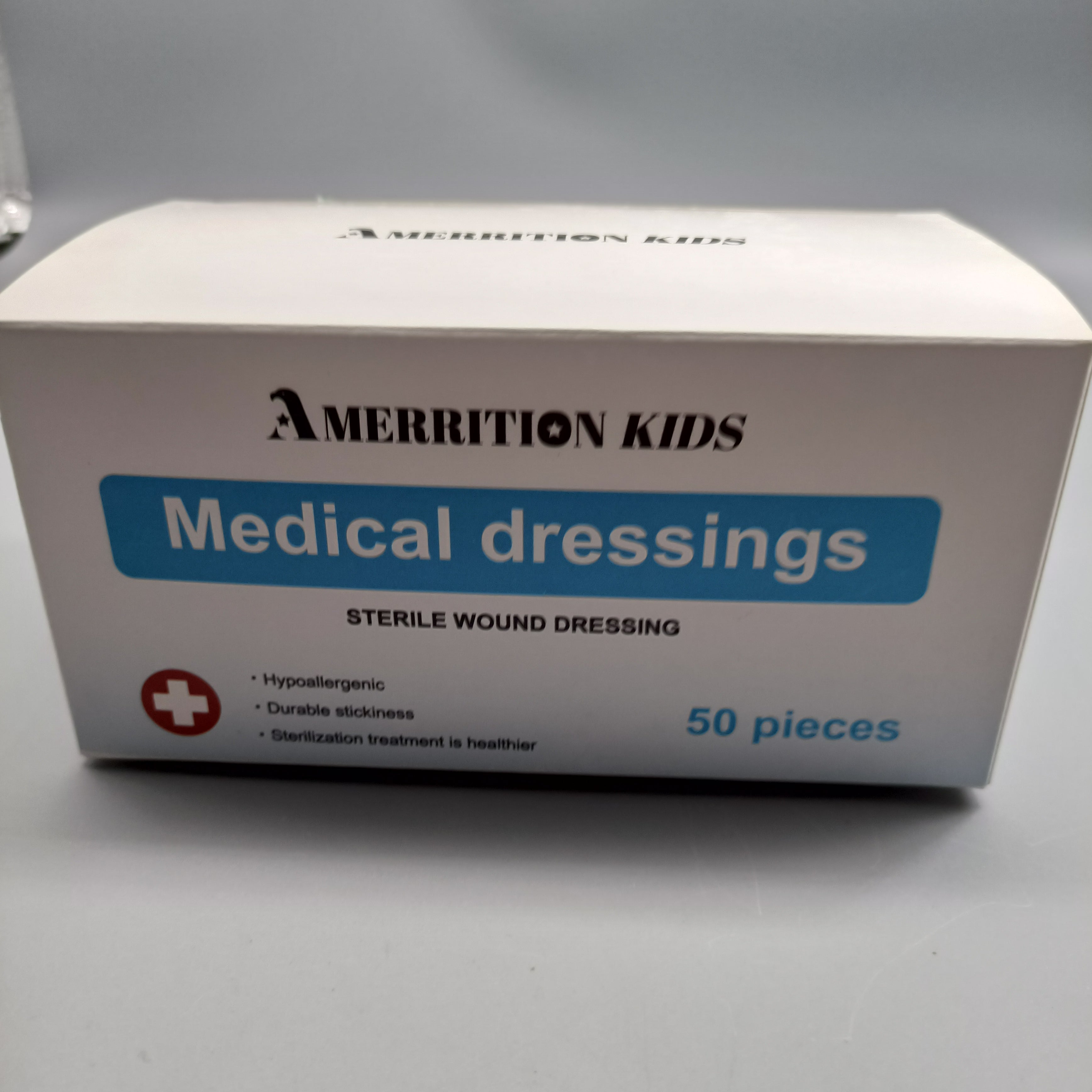 Amerrition kids medical dressings, wound non-stick, cut to size