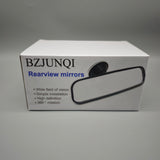 BZJUNQI Rearview Mirror – 360° Rotating Wide-Angle HD Mirror, Easy Suction Cup Installation, Black, 20×6×6.5cm
