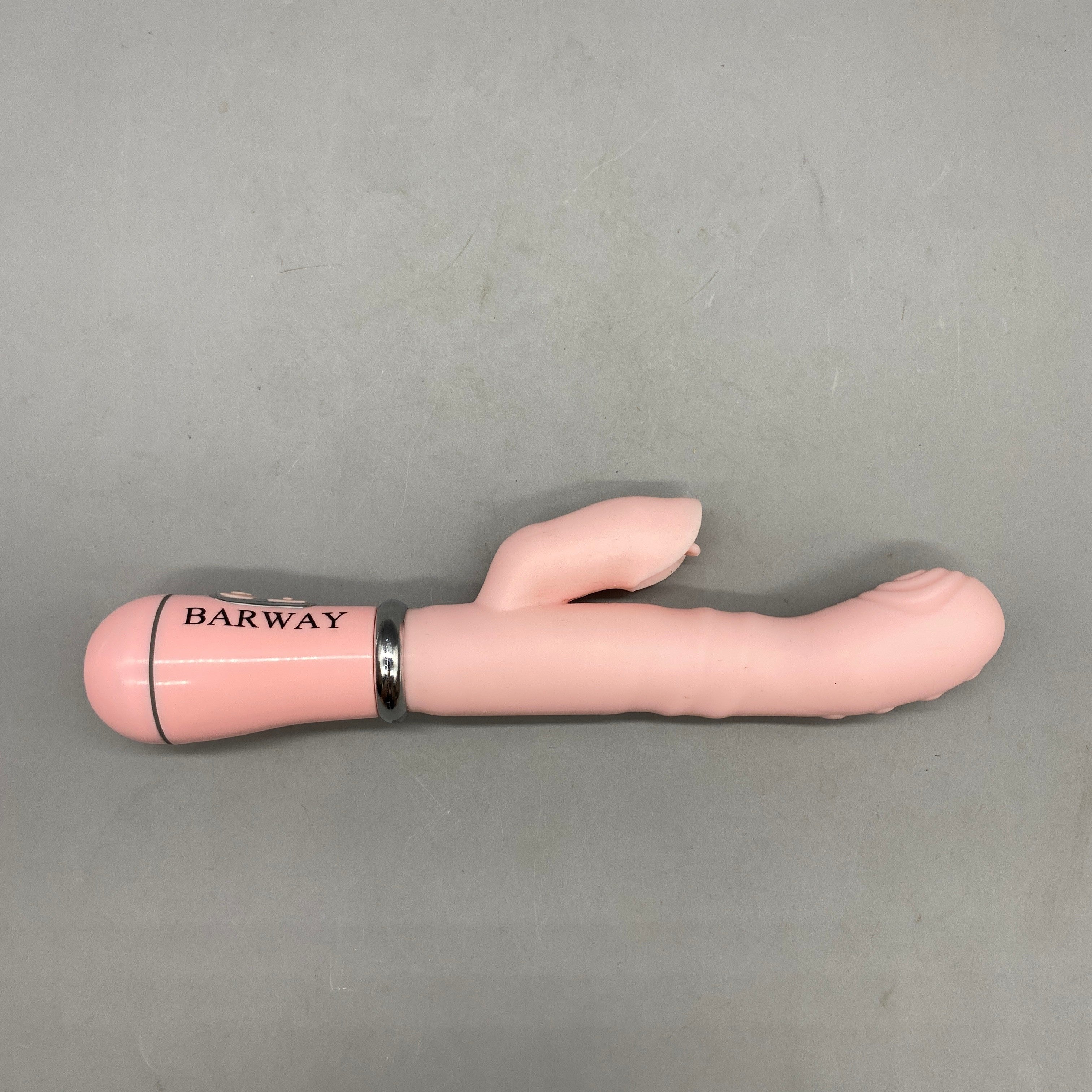 BARWAY Sex toys, Soft Silicone & ABS, USB Charging, Pink, Waterproof, Powerful Vibrations