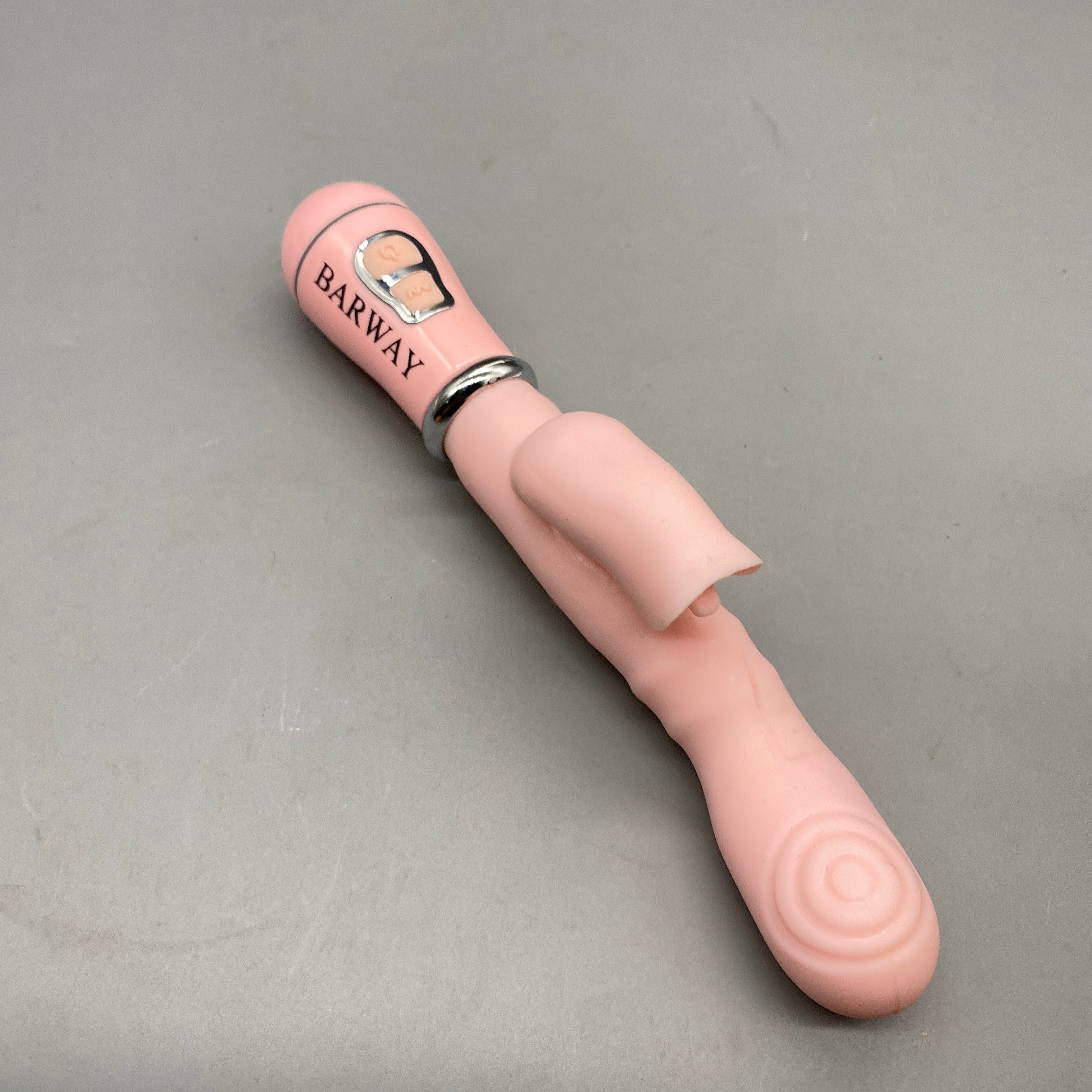 BARWAY Sex toys, Soft Silicone & ABS, USB Charging, Pink, Waterproof, Powerful Vibrations