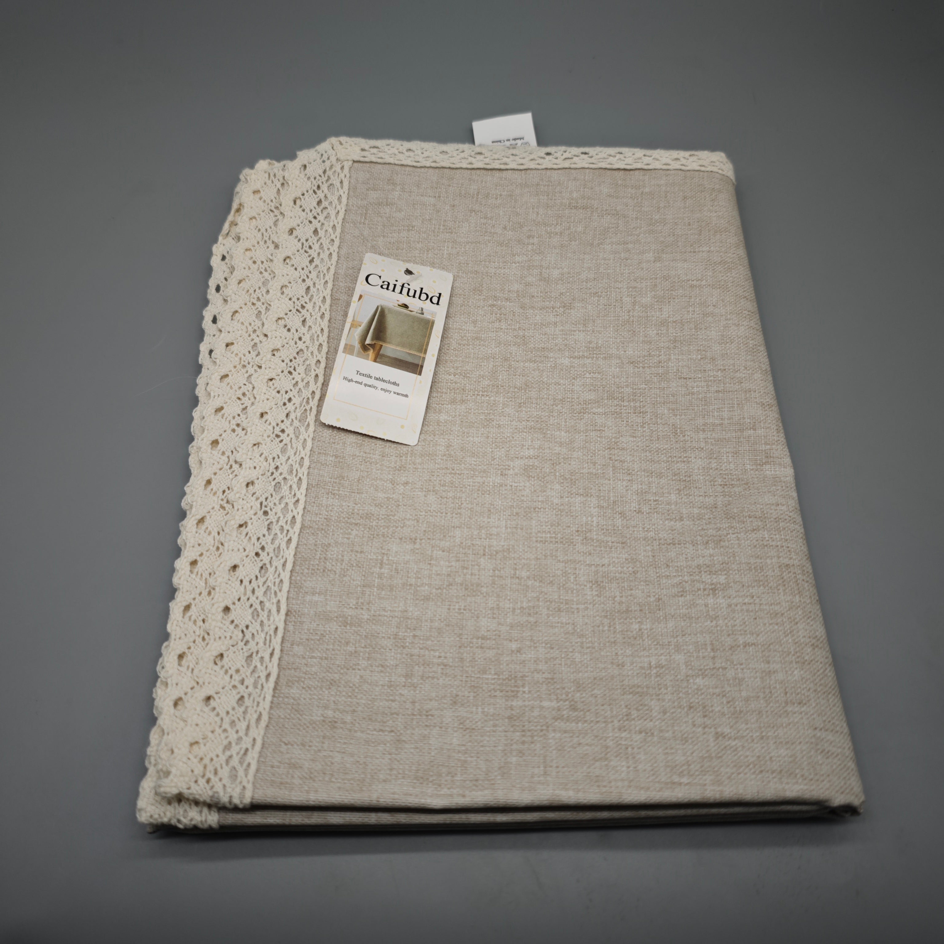 Caifubd Textile Tablecloth – 11.8x2.36 Inches, Off-White Color, Durable & Elegant for Dining