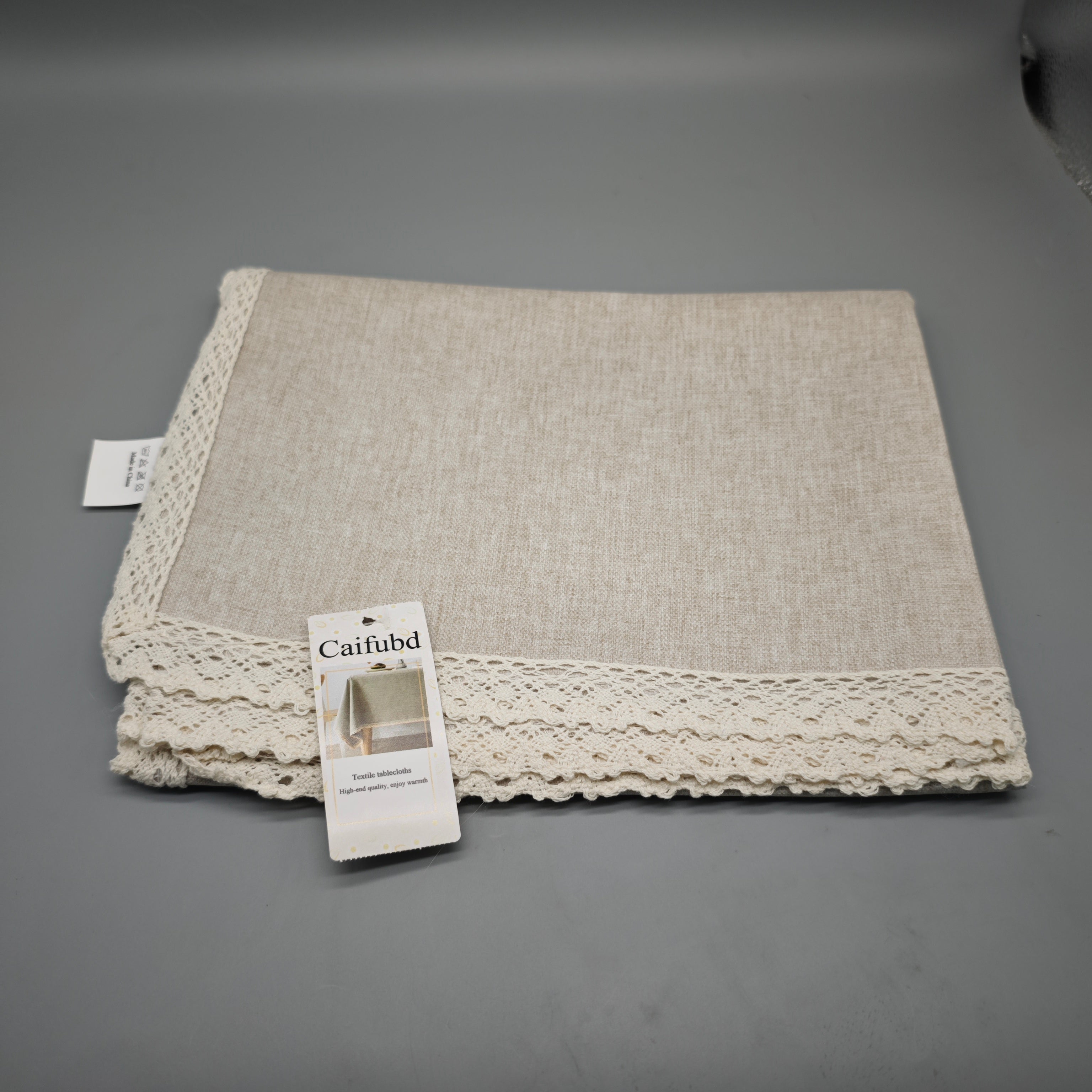 Caifubd Textile Tablecloth – 11.8x2.36 Inches, Off-White Color, Durable & Elegant for Dining