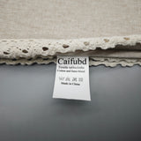 Caifubd Textile Tablecloth – 11.8x2.36 Inches, Off-White Color, Durable & Elegant for Dining