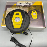 Anflshg Tyre Pressure Measurer, DC 12V Powered, Cigarette Lighter Powered, 50L/min Pneumatic Flow, 120W Rated Power, 3-Meter Cord, Single Cylinder, Continuous Use Up to 20 Minutes