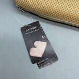 BANKQF Vehicle Seat Cushions, Memory Foam, Beige, 16×13.4×3.15 Inches, Comfortable Car Seat Pads