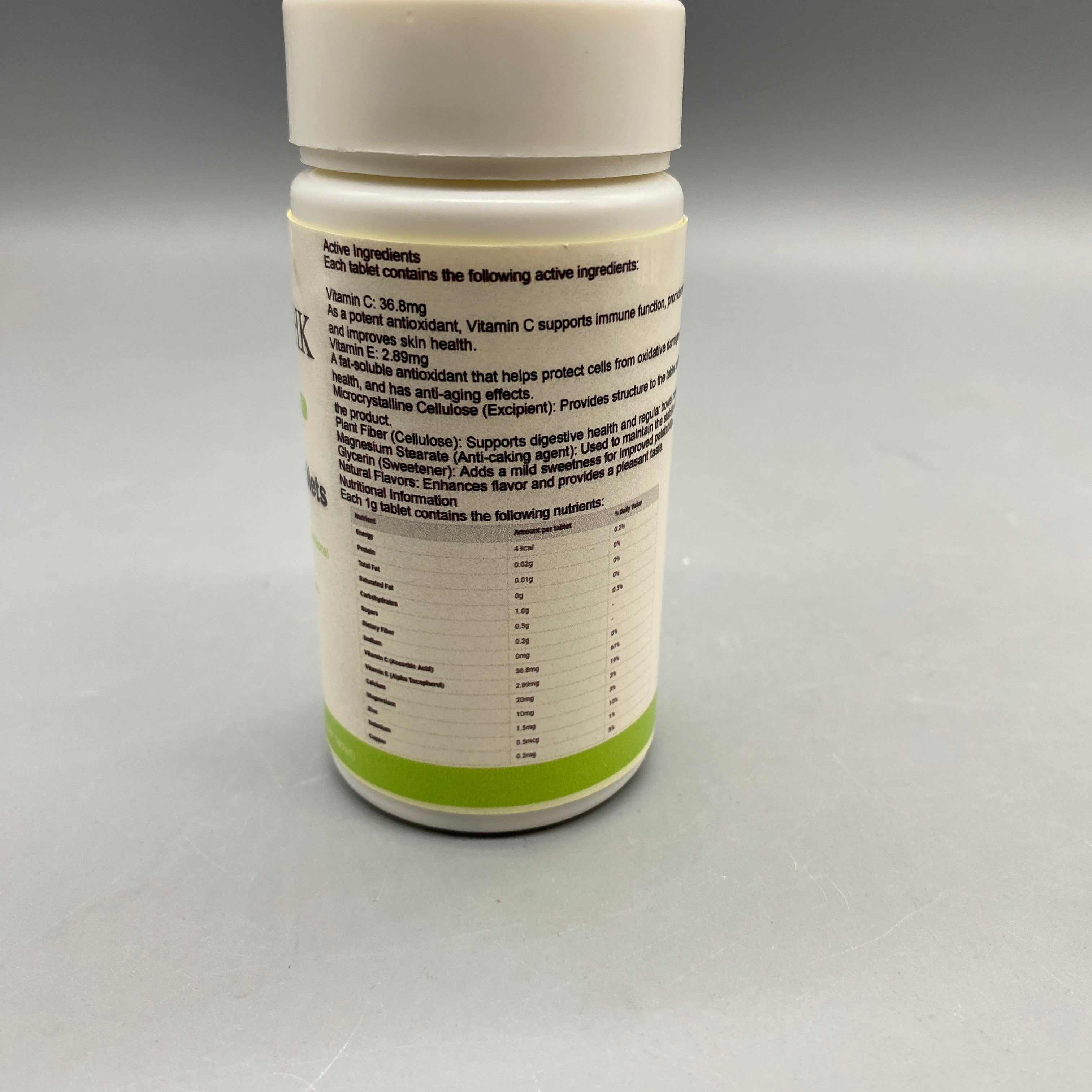 BXHOHK Vitamin ablets, 60 Count, Immune Support, Antioxidant, Skin Health & Heart Wellness, Suitable for Ages 4+, Pregnancy & Lactation