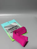 bibiPort Yoga Straps, High-Elasticity Latex Material, Durable & Tear-Resistant, Uniform Thickness, Pink Fitness Resistance Band for Stretching & Exercise