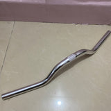 BYEMTTY Motorcycle Handlebars - 26.96x10.23 inch, 660g, Rust and Corrosion Resistant, Easy Installation, Universal 22mm Metal Handlebars with Electroplated Finish