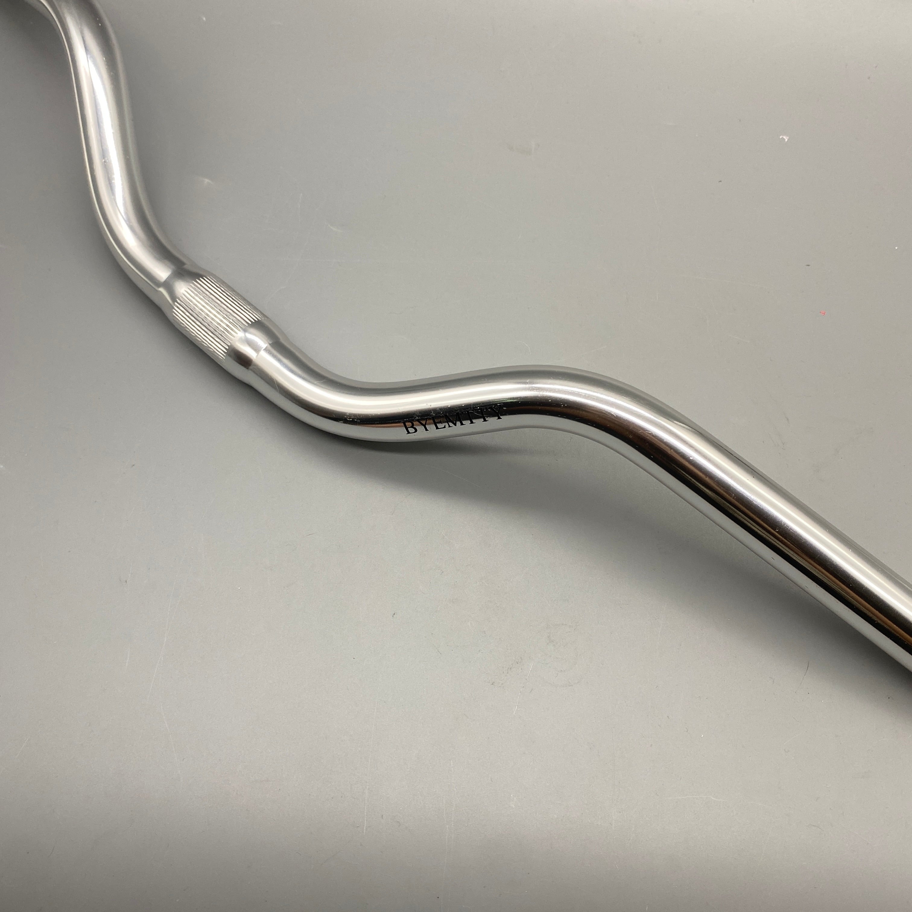 BYEMTTY Motorcycle Handlebars - 26.96x10.23 inch, 660g, Rust and Corrosion Resistant, Easy Installation, Universal 22mm Metal Handlebars with Electroplated Finish
