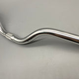 BYEMTTY Motorcycle Handlebars - 26.96x10.23 inch, 660g, Rust and Corrosion Resistant, Easy Installation, Universal 22mm Metal Handlebars with Electroplated Finish