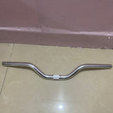 BYEMTTY Motorcycle Handlebars - 26.96x10.23 inch, 660g, Rust and Corrosion Resistant, Easy Installation, Universal 22mm Metal Handlebars with Electroplated Finish