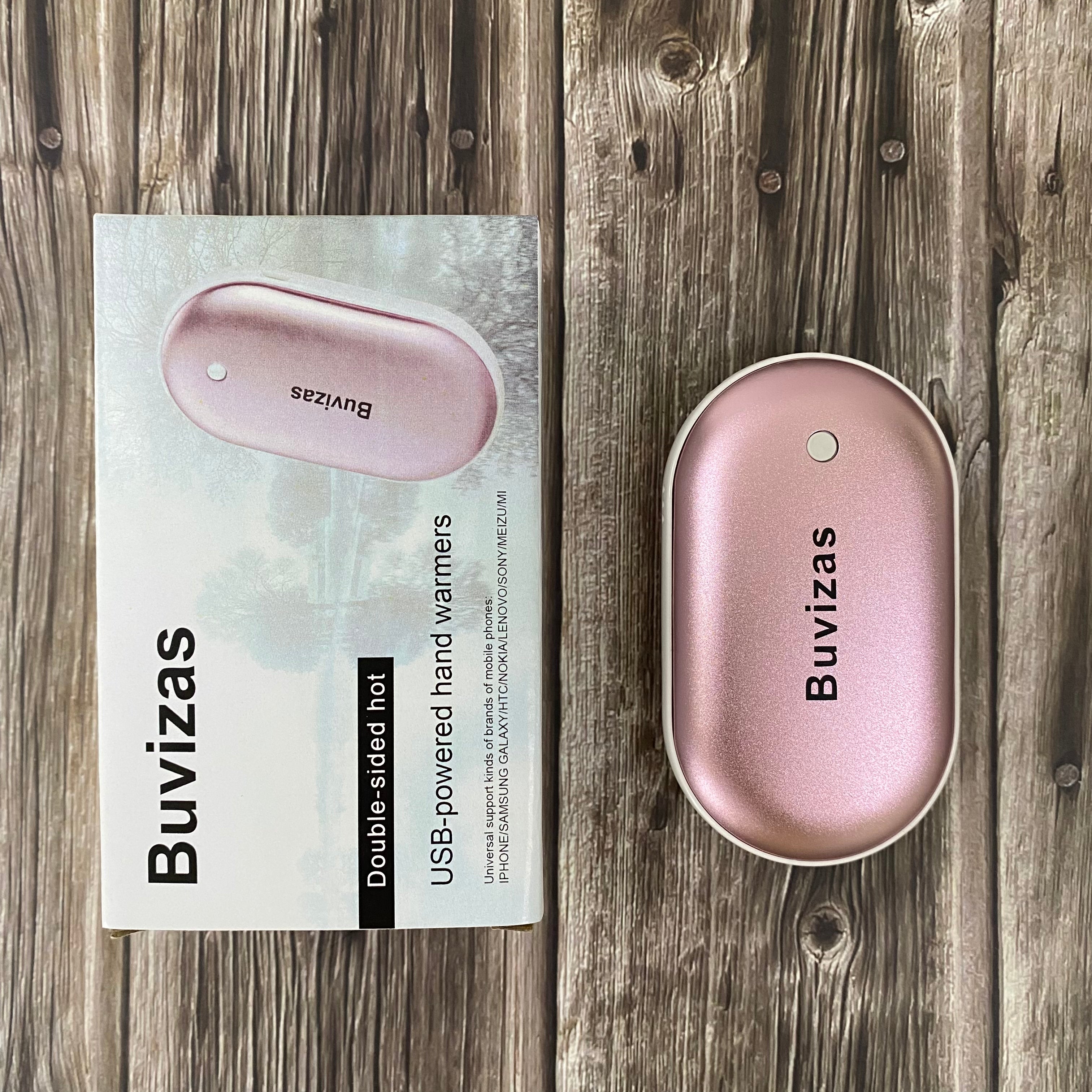 Buvizas USB-Powered Hand Warmers, Your Ultimate Solution to Winter Chill, Stay Cozy and Connected All Day Long!"