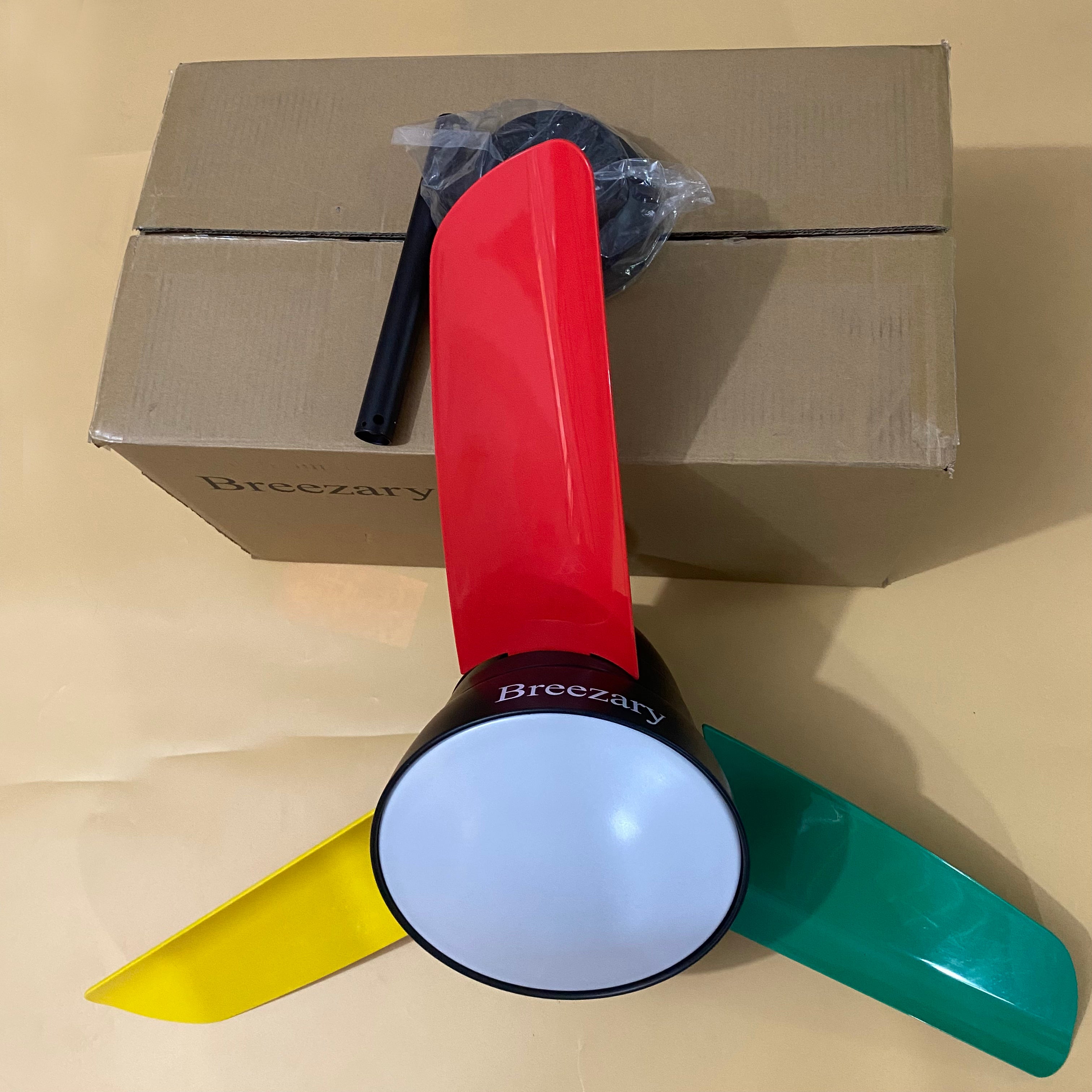 Breezary ceiling fan with light 3-blade