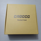 Cagoco Heated Vest,Lightweight Unisex Heating Vest With Battery Pack, Heated Vest For Men and Women