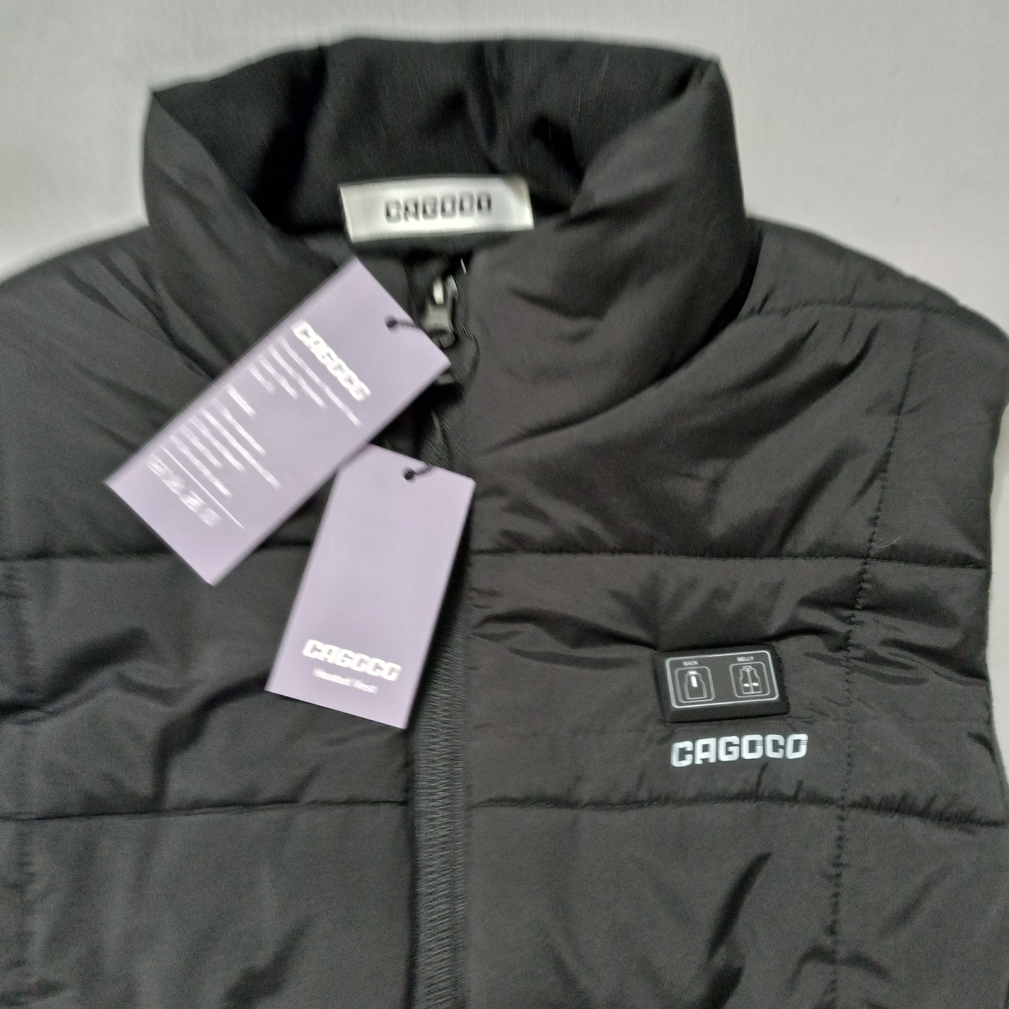 Cagoco Heated Vest,Lightweight Unisex Heating Vest With Battery Pack, Heated Vest For Men and Women