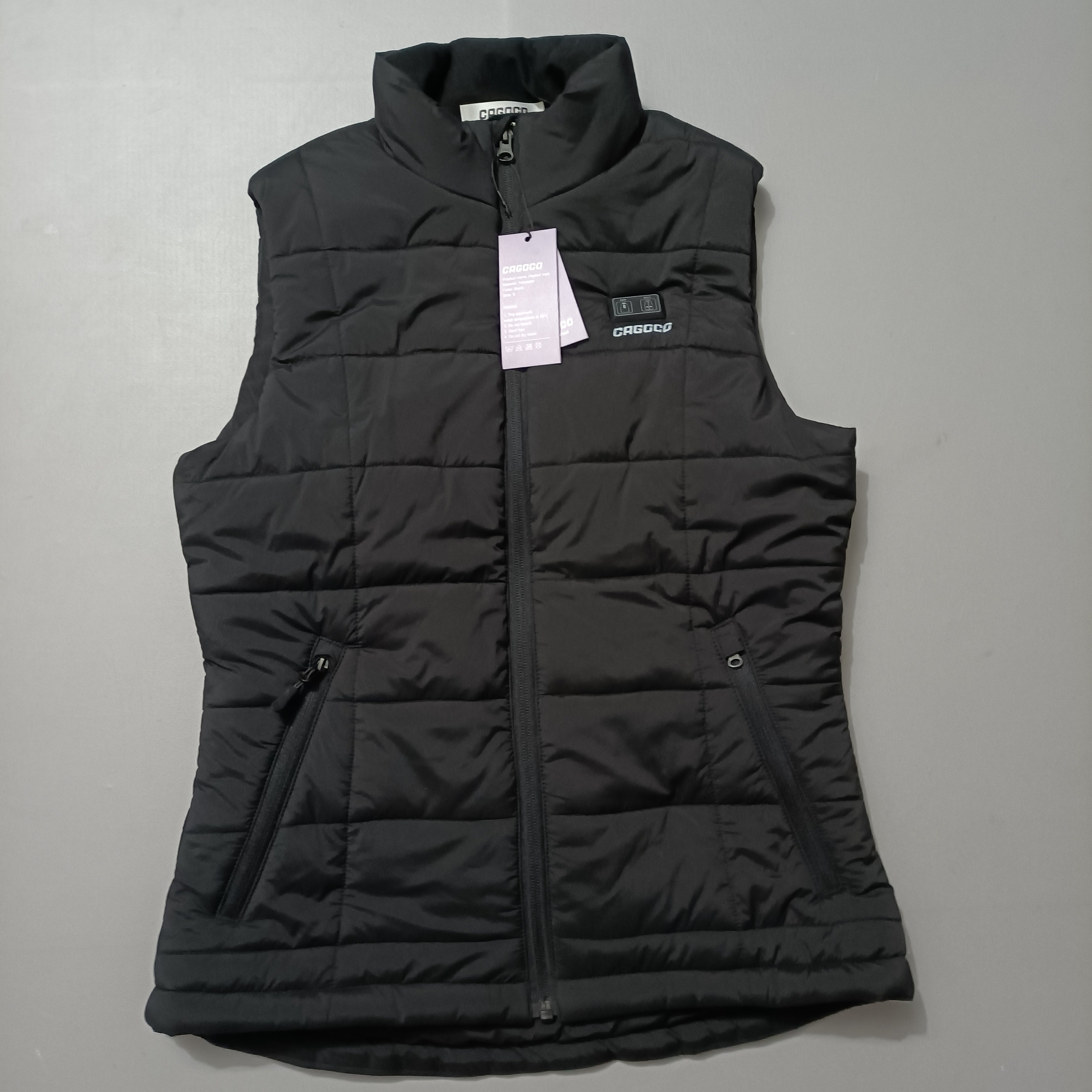Cagoco Heated Vest,Lightweight Unisex Heating Vest With Battery Pack, Heated Vest For Men and Women