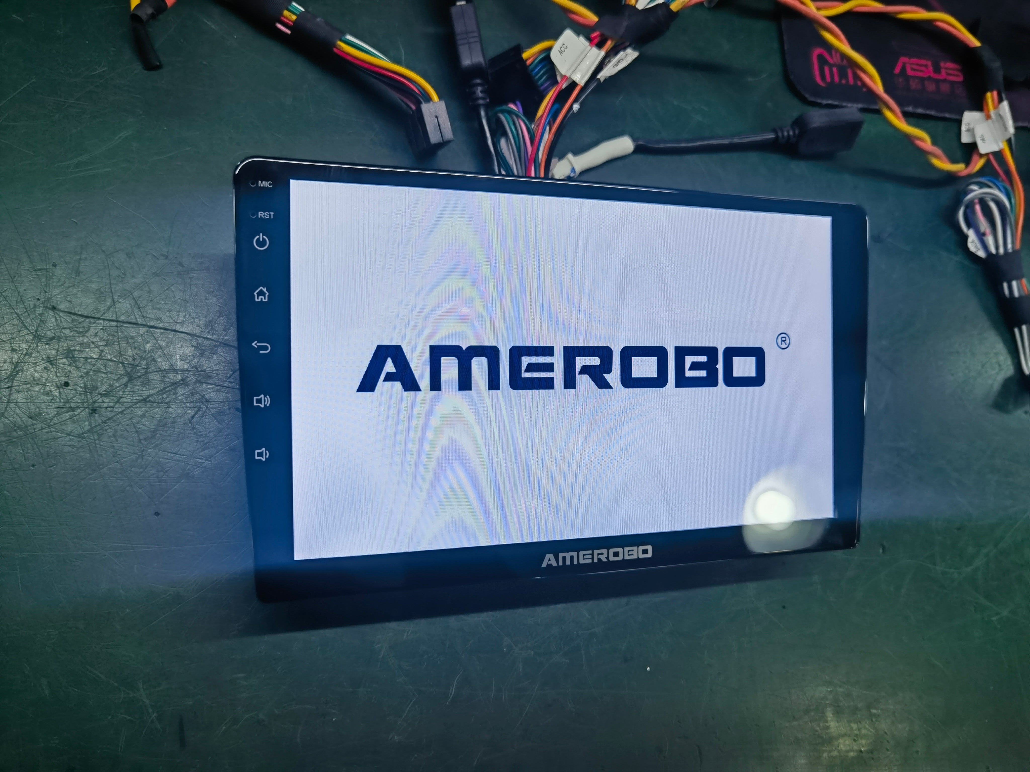 AMEROBO Navigation instruments for vehicles, with built-in voice controlled GPS navigator