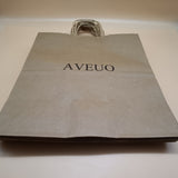 AVEUO 10 Pack 25*13.5*25cm Paper bags for packaging,Brown Paper Bags Gift Bags Ideal for Shopping, Packaging, Retail