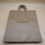 AVEUO 10 Pack 25*13.5*25cm Paper bags for packaging,Brown Paper Bags Gift Bags Ideal for Shopping, Packaging, Retail