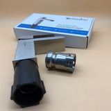 BELLISSIMO Taps being faucets, Single  Stainless Steel Handle Bathroom Sink Faucet Modern Square Tap