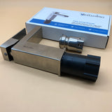 BELLISSIMO Taps being faucets, Single  Stainless Steel Handle Bathroom Sink Faucet Modern Square Tap
