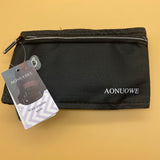 AONUOWE5 Waist pouches, 3-Zipper Pockets Waist Packs for Men Women,for Hiking Running And Cycling