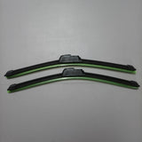ZYZCOOLM Windshield wiper blades,16 inch pack of 2 car replacement windshield wiper blades