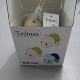 Tedmax Bath toys,toddler bath toys,cute animal wind-up bathtub toys
