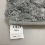 ToLife Carpets - Soft Polyester, 40 x 60 cm, Square, Solid Color