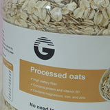 G Processed Oats, Fiber-Rich On-the-Go Breakfast for Busy Adults, 2.3kg/Jar