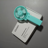 Glostars Portable electric fans,Portable Handheld Fan Battery Operated,Outdoor-Green, 1 Count