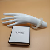 JDveTnd Bead Bracelets, White Beads for a Versatile and Stylish Addition to Your Wardrobe