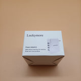 Luckymore Power Adapters,Compact White Design,Reliable Charging Solution for Your Devices