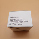 Luckymore Power Adapters,Compact White Design,Reliable Charging Solution for Your Devices