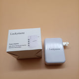Luckymore Power Adapters,Compact White Design,Reliable Charging Solution for Your Devices