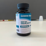 Losoki Kids Protein Supplements for Animals - Deep Sea Fish Oil Softgels, Natural Omega-3, 420mg, 50 Softgels
