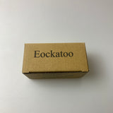 Eockatoo Polished Stainless Steel Metal Latches - Easy Installation, 53mm Hole Spacing, Ideal for Wooden Doors and Cabinets